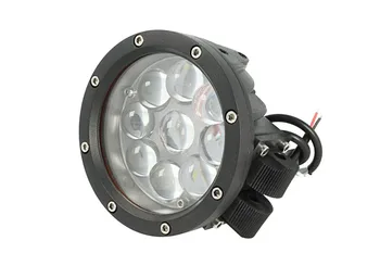 

Tail Light Led round extra auxiliary 45W 12V 24V-36V-48V-60V Worklight of Tir depth for Jeep truck boat Supe