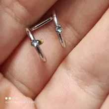Pendiente de cartílago falso para mujeres y hombres, Clips de oreja sin Piercing, de hojas doradas, joyería, regalos al por mayor