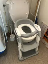 Asiento para orinal plegable para bebés, silla con respaldo de entrenamiento, con escalera para dar pasos, taburete para niños y niñas, inodoro seguro