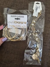Coin Pendant Necklace Jewelry Chain Choker Multilayer 17KM Gold Silver-Color Women Punk