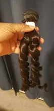 Funmi-pelucas de cabello sintético para mujeres negras, pelo rizado con mechones, Color negro SOKU, 4 mechones