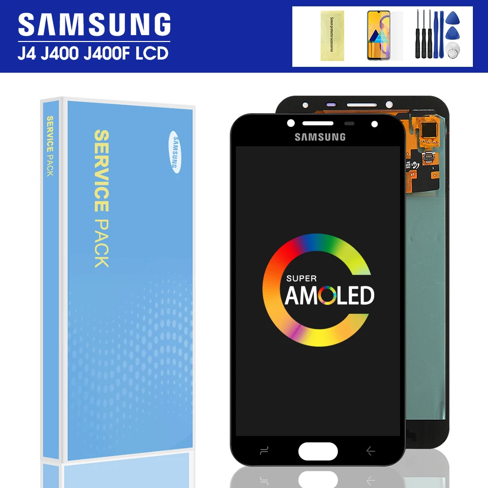 Оригинальный 5 &quotдисплей для Samsung Galaxy J4 J400 J400F J400G/DS SM ЖК дисплей сенсорный экран