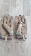 Guantes tácticos de camuflaje para ciclismo, bici moto manopla trabajo militar para entrenamiento, deportes del ejército, escalada, Paintball, tiro, caza, guantes con dedos completos accesorios hombre equipamento mujer