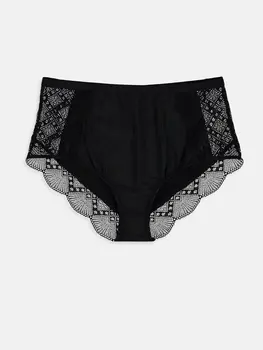 

Detailed with lace High Waist Panties