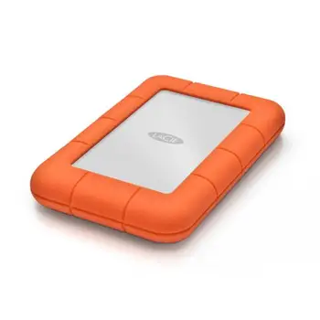 

LaCie Rugged Mini, 2TB external hard drive 2000 GB aluminum, Orange