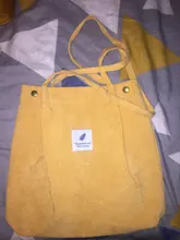 Bolso de hombro de pana para mujer, bolsa de compras reutilizable, informal, para un número dado, 2021