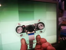 Webcam Fisheye-Camera Raspberry Pi 4-Model Acrylic-Holder 5MP Led-Lights Night-Vision