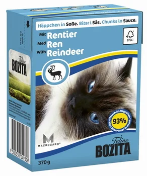 

Bozita pieces in cat sauce with deer 0,37 kg x 6 PCs