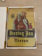 Tin-Sign Plaque-Decoration Wall-Painting Vintage Posters Beer Metal Hertog Jan 20x30cm