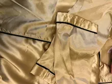 Pijamas de manga larga para niñas, otoño e invierno, conjunto de seda, chándal, 2019