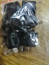 Rocker-Switches Round ON-OFF Black White Mini KCD1-105 6pcs 20mm-Diameter 2-Pin Red