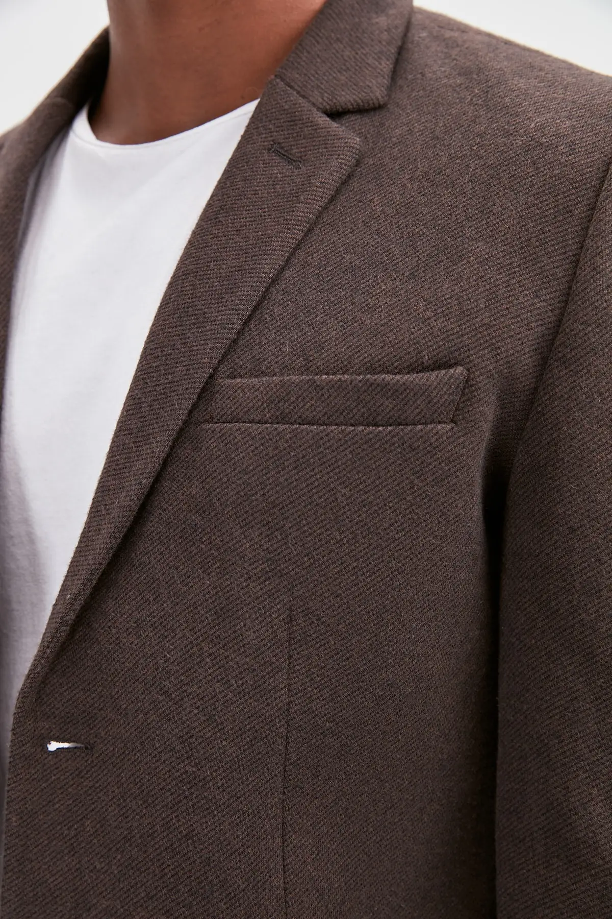 Trendyol мужской Slim Fit раскладушка куртка с карманами, TMNAW20CE0349