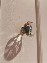 Wardrobe Handles Hardware Drawer Pull Cupboard Glass-Knobs Cabinet-Door Crystal Diamond-Shape