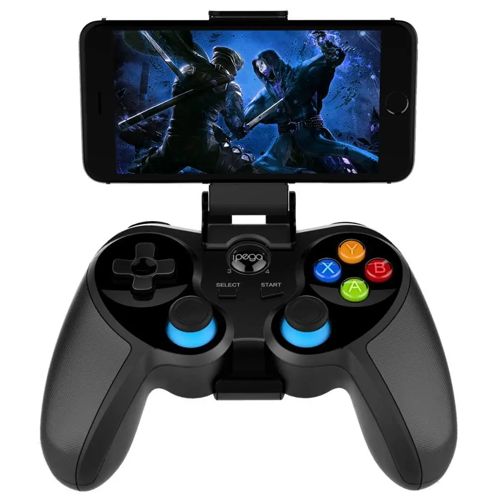 PG-9157 Беспроводной Bluetooth игровой контроллер геймпад джойстик с телефона, держатель для мобильного телефона игровой контроллер для IOS 11 Android ПК ТВ