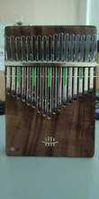 Musical-Instrument Accessories Piano-Gecko Thumb Wooden Hluru Kalimba 21-Key 17 