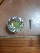 Wardrobe Handles Hardware Drawer Pull Cupboard Glass-Knobs Cabinet-Door Crystal Diamond-Shape