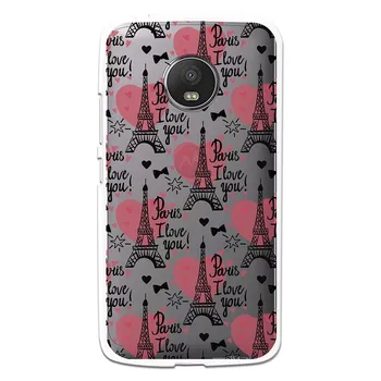 

Stand case costume drawing Paris WP020 for Motorola Moto G5
