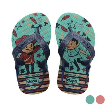 

Flip Flops for Children Dupé Fairytale Green