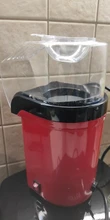 Popcorn-Maker Mini Household 1200W for Home Kitchen Healthy Hot-Air Oil-Free