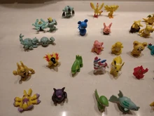 Figuras de acción de Pokémon Go para niños, 24/48/72/96/120/144, No se repiten, modelo de figuras de acción, juguete de Pikachu de 2,5-4cm, regalos de navidad