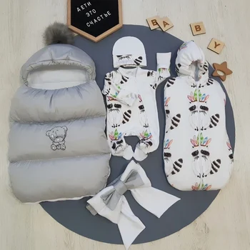 

Комплект на выписку 4-х предметный "Дутик"