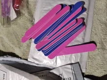 Mini limas 20 piezas para uñas, herramientas de manicura, limas artificiales, desmaquillantes desechables para cutículas, callos de media luna delgados