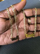 Tobillera con nombre en una cadena cubana, joyería personalizada, pulsera con placa con nombre, regalo de Navidad personalizado