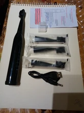 Cepillo de dientes eléctrico ultrasónico, potente, recargable por USB, lavable, blanqueamiento de dientes electrónico