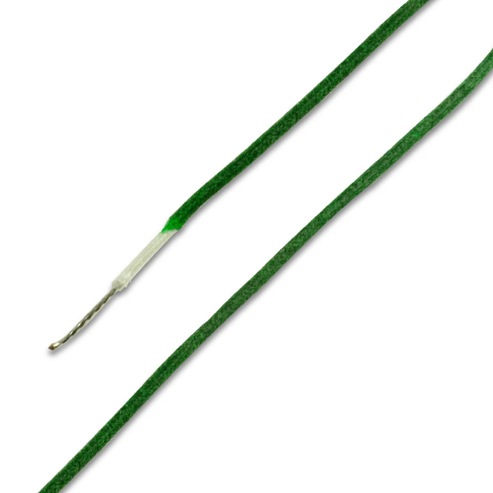 GAVITT USA 22AWG провод распайки зеленая тканевая изоляция с обмоткой 100 см | Спорт и