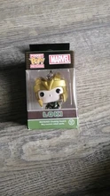 LLavero de Marvel The Loki de Los Vengadores para niños, figuras de acción, juguete con caja