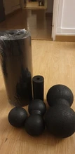 3/5 Uds Yoga de rodillos de masaje y pelota para hacer ejercicio juego de rodillo de espuma para el dolor de espalda auto-miofascial tratamiento Pilates músculo de ejercicios