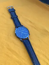 Reloj personalizado para mujer y hombre, pulsera Unisex con grabado con tu nombre en la cara, reloj de pulsera con correa de cuero