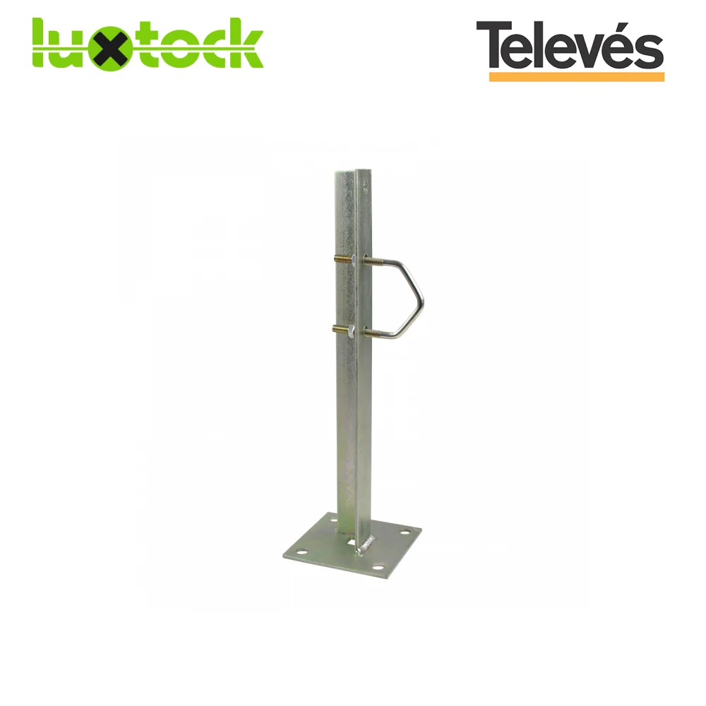 TELEVES  Soporte recto con perfil en forma de L para la instalación de  mástil en pared (atornillable) Referencia 2401 - AliExpress