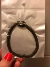 VONNOR-Pulseras hechas a mano de arcilla polimérica para mujer, joyería Bohemia, pulsera de hilo de cristal con piedras de concha, accesorios para mujer
