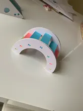 Toy Hamster-Toy Wooden-Bridge Chinchilla Small Eco-Friendly New