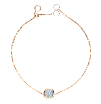 

Gold bracelet with diamonds sunlight sample 585