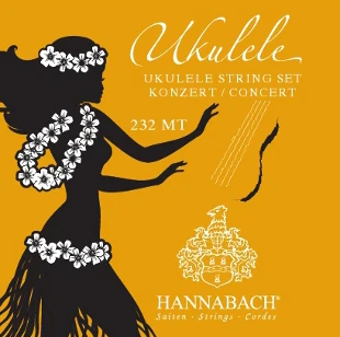 

232mt set of strings for Concert ukulele, hannabach
