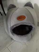 Cama de invierno para gatos, alfombrilla pequeña, cesta para perro pequeño, productos de tienda para mascotas, cueva acogedora, cama interior, Comodidad para dormir