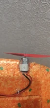 Micro Helicopter-Fan Airplane Propeller-Model CCW Dc Motor Black 17000RPM 3V with Red