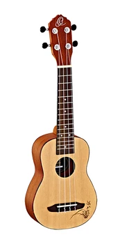 

Ru5-so Ru series spruce ukulele soprano, matte, Ortega