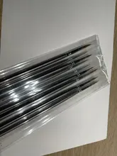 9 Uds pelo de comadreja de libro de línea cepillo pintura óleo Guache pintura línea de gancho pluma durable de plata fina de pluma de arte