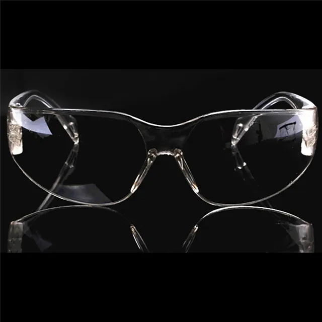 Új Átlátszó Védőszemüvegek Biztonsági Munkája Goggles Lab Safety Protection Szemüveg Anti-Sokk Szemüvegek 2022 - Image 2
