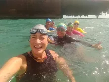 Gafas de natación para miopía, lentes de natación profesionales para adultos, de silicona, antiniebla, ópticas, impermeables