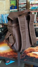 Mochila de lona encerada impermeable para hombre, morral de ocio, bolso escolar de viaje, mochila para portátil, bolsos de hombro vintage para hombre