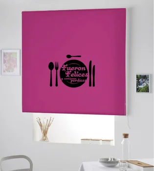 

Blind Iroa roll for kitchen/Were Happy! ROLLER BLINDS TRANSLUCENT! (FUCHSIA 100X175)