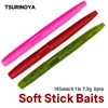 TSURINOYA Soft Lure Worm Fishing Lures 10.5cm 4.1inch 7.5g 8pcs Artificial Bait Simulation Bass Pike Lures Soft Worm Texas Rig ► Photo 1/6