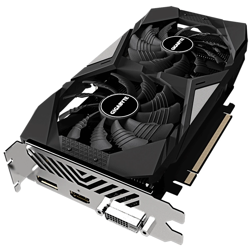 Видеокарта Gigabyte WindForce nVidia GeForce GTX 1650 Super 1755MHz 4096MB 12002MHz 128 bit RTL [GV-N165SOC-4GD]