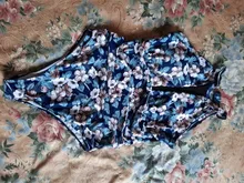 One-Piece Swimsuit Swim-Pool Push-Up Beach Print Women Net Female
