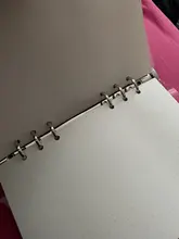 A5 A6 mate binder suelto Correa suelto cuaderno de hojas de papel de planificador página interior anillo archivador material de papelería regalo viajero