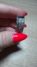 Anillo de plata elegante con diamantes de imitación para mujer, anillos de amor anchos para mujer, sortija de compromiso de boda, anillos joyas regalos